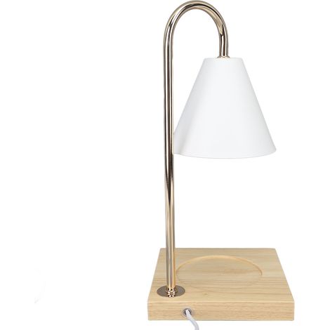 Lampe chauffe-cire à bougie électrique à intensité variable avec ampoule GU10 pour grands pots à bougies, prise UE 110-220 V (1/5)