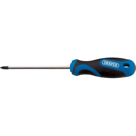 Draper 865CS No.1 Phillips 75mm Cross Slot Screwdriver with Soft Grip Handles (1/5)