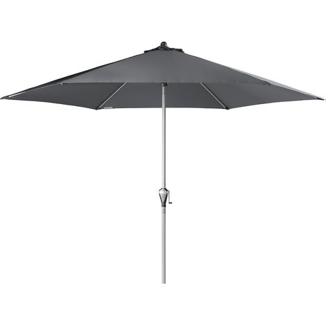 Doppler Sonnenschirm / Kurbelschirm "Active Auto Tilt 320", Ø 320 cm, anthrazit, Bezug aus 100% Polyester, Gestell aus Aluminium, 6,9 kg Sonnenschirm / Kurbelschirm "Active Auto Tilt 320", anthrazit,