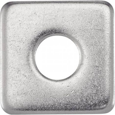 100 Rondelles Carrées pour Constructions Bois 8 mm - DIN 436 - UNI 6596 - Inox A2 - D-Work