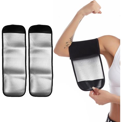 Ceintures sudation,Deux bracelets de fitness anti-transpiration, ceinture abdominale amincissante ajustable pour femme, bracelet de fitness haute performance anti-transpiration (1/5)