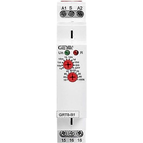 Elektronisches Zeitverzögerungsrelais GRT8-B1, 16 A, 230 V Wechselstrom (1/5)