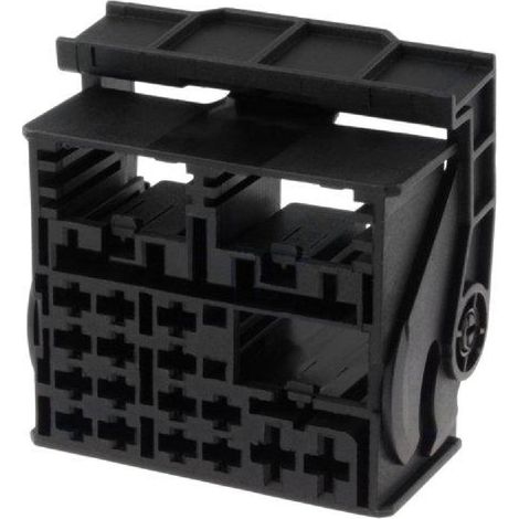 Fiche nue Fakra male 52PIN noire