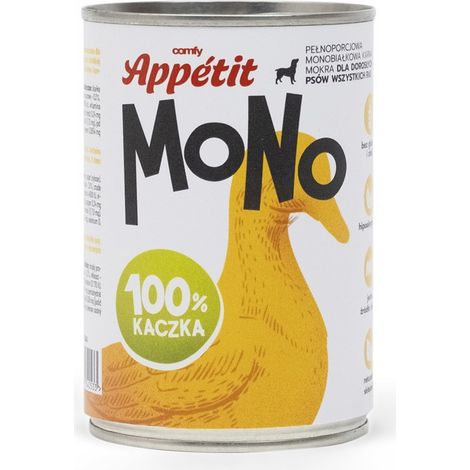 Cibo umido per cani Comfy Appetit Mono Tacchino 400g (1/5)