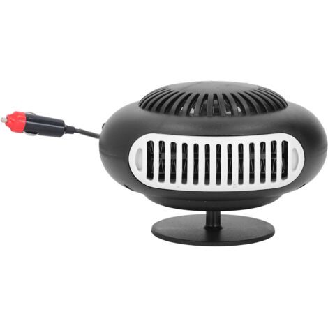 QORVA-Chauffage de voiture 120W, Rotation à 360 degrés, ventilateur de dégivrage de pare-brise Portable, prise allume-cigare DC12V (1/5)