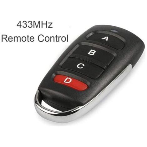 Télécommande universelle 1 pour ouvre-porte de garage électrique, 433 MHz (1/4)