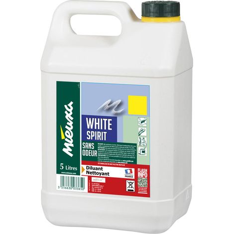 Espíritu Blanco Sin Olor 5 Litros - Mieuxa