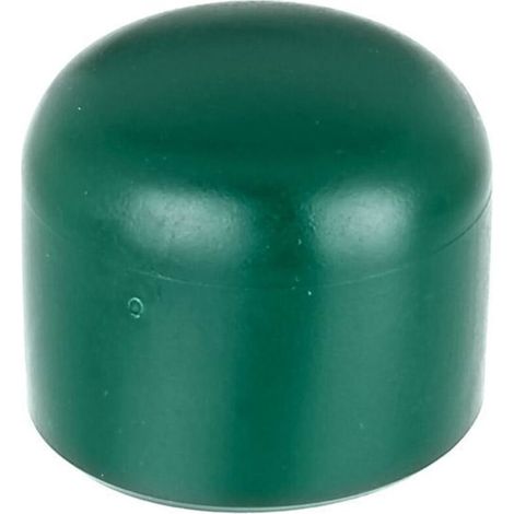 Capuchons de poteau plastique vert 38 mm (Par 20)