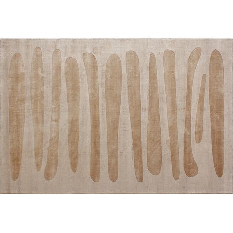 Tappeto tessuto a mano 160 x 230 cm Beige 2200g/m² - BELLARIA (1/2)