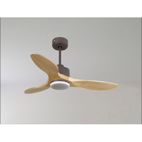 Ouray de Klassfan - Ventilateur de plafond et destratificateur moteur DC Blanc pales bois blanc 10 à 20 m² OurayDC4P7Wi106 (1/5)
