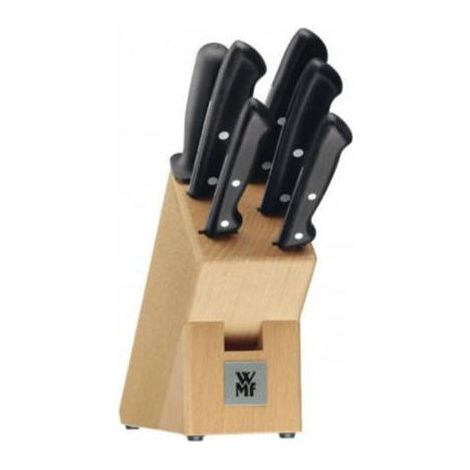 WMF Classic Line Bloque con ranuras para cuchillos Acero, Madera Negro, Madera (1/4)