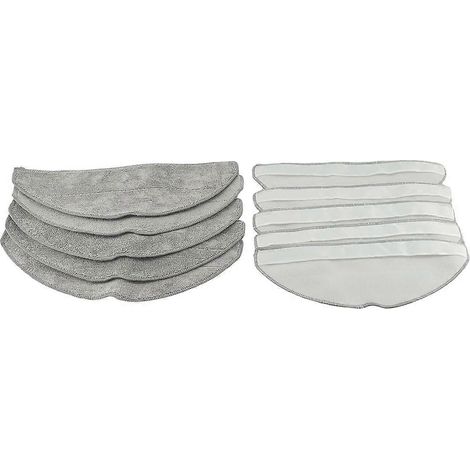 Ersatz-Wischmopptücher für Eufy G50 Hybrid und L60 Hybrid SES, waschbare Mikrofaser-Reinigungspads, 10er-Packung (1/5)