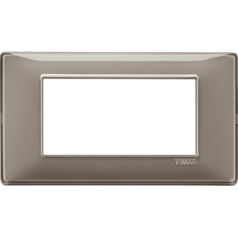 Placca 4M Reflex cenere Vimar Plana 14654.40 (1/4)