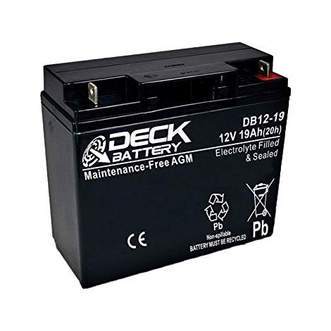 Batería AGM 12v 18Ah  Deck Sellada DB12-18