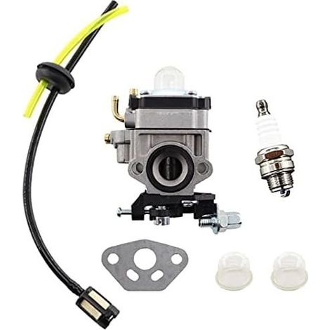 11mm Carburateur et Filtre à Essence durite Bougie pour AL-KO Alko débroussailleuse BC410 BC4535 BC 4125 Moteur (1/5)