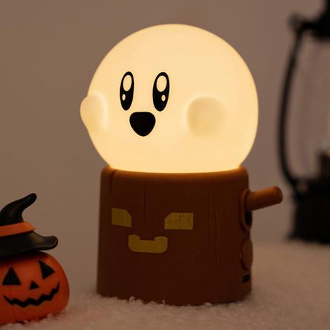Filiyano – lampe colonne fantôme mignonne – Veilleuse fantôme pour enfants, lampe colonne fantôme mignonne avec minuterie, lampe de chevet LED à (1/5)