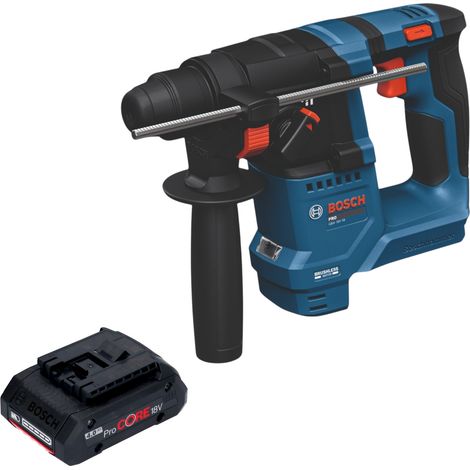Marteau perforateur sans fil Bosch GBH 18V-18 Professional 18 V 1,5 J SDS plus Brushless + 1 batterie ProCORE 4,0 Ah - sans chargeur (1/5)