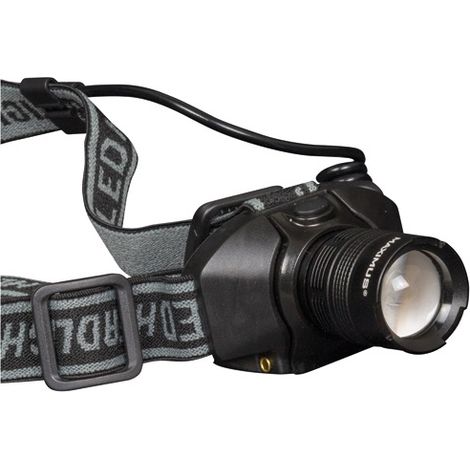 Torcia frontale da 5W 200 lumen con funzione di messa a fuoco - Maximus