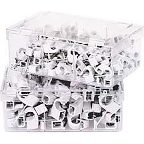 Heidemann Nagelschelle grau 7-11mm, Nagellänge 30mm a 100 Stk.