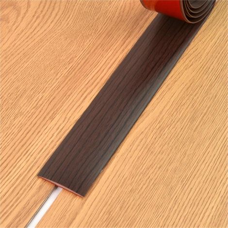 Profilé de seuil autocollant de 3 m (118 pouces), revêtement vinyle, l (1/5)
