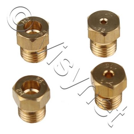 Kit injecteurs gaz naturel (304508-4990) Plaque de cuisson 481231039113 WHIRLPOOL (1/2)