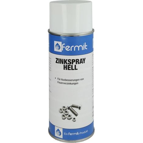 Spray à zinc argent brillant aérosol