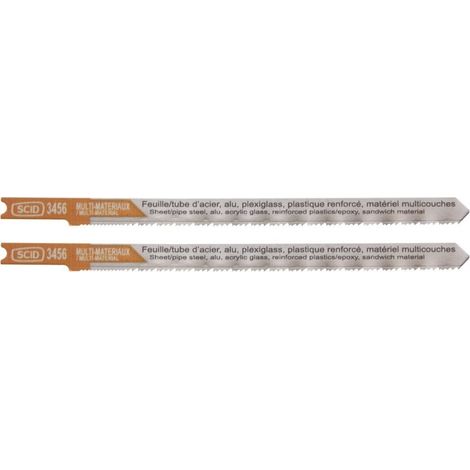 Stahlschneideblatt für Stichsäge Metall, Materialaufnahme U-Profil 132, 1–1,6 mm