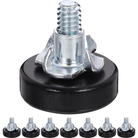 8 pièces Lot Meuble Réglables Vis pour Table Chaise et Canapé Niveauur Robuste et Facile à Installer (1/5)