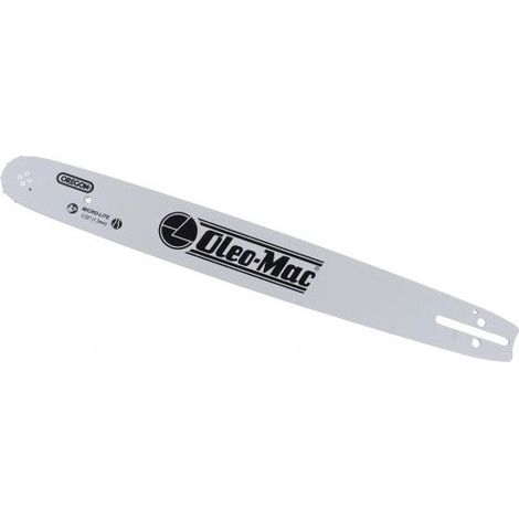 Oleo Mac – Guide-chaine tronçonneuse 45 cm – Pas 0.325' – Jauge 050' (1.3 mm) – Performance optimale pour bois dur