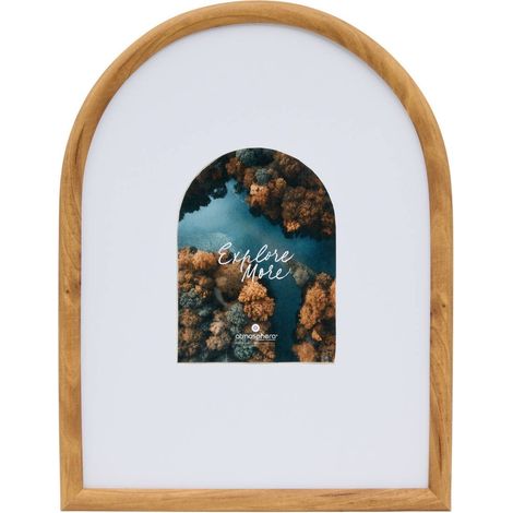 Cadre-photo Babetta arche 13x18cm marron - Atmosphera créateur d'intérieur (1/4)