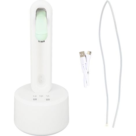 Pompe à eau portable USB rechargeable distributeur automatique bouteille d'eau pliable pour maison bureau chevet (1/5)