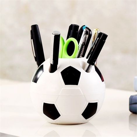 Porte-stylo multifonction en forme de ballon, porte-brosse à dents, organisateur scolaire et de bureau, cadeau pour enfants (1/5)