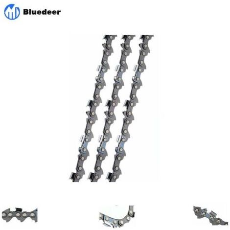 Lot de 3 chaînes de tronçonneuse 3/8'LP 52 maillons 1,1mm 35cm – Faible rebond – Compatible Bosch AKE 35, Einhell, Husqvarna, Makita - AKE 35 S AKE (1/5)