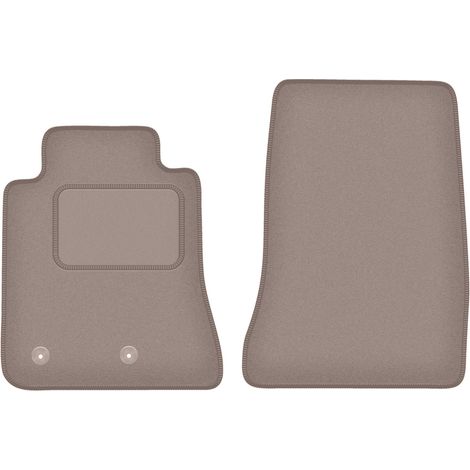 Tapis avant beiges pour : Ford Mustang MK6 coupé (2014-)