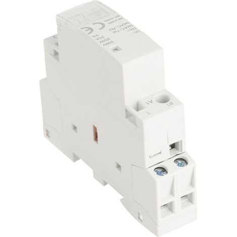 Contacteur modulaire 2P, module de commande de circuit industriel sur rail DIN, 1NO 1NC 230V GYHC‑25 (1/5)