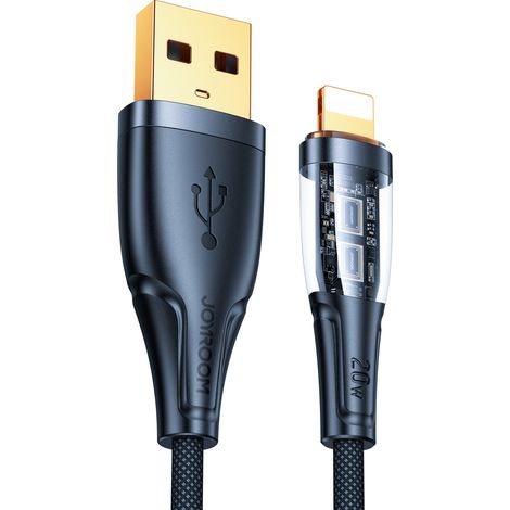 Cavo per USB-A / Lightning / 2,4 A / 1,2 m Joyroom S-UL012A3 (nero) (1/5)