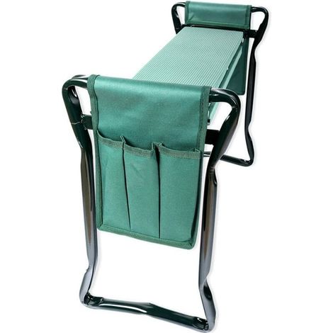 Garden Stool Double Sided Work Bags Foldable Seat Knee Bench Garden Bench Harvest Bench Knee Protection