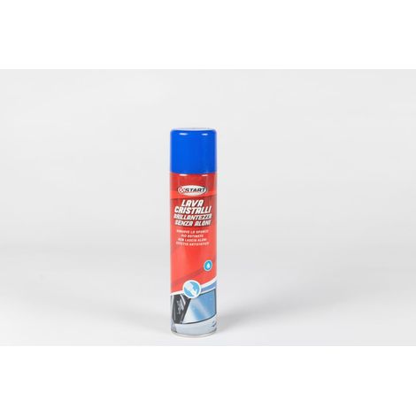 Spray Detergente Lava cristalli 400 ml per auto effetto sgrassante