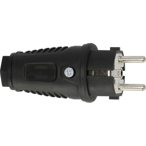 Brennenstuhl 1082040020 Spina di sicurezza Nero IP54 (1/2)