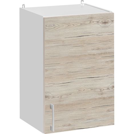Mueble de cocina alto Eco Roble Natural 1 puerta L 40 cm