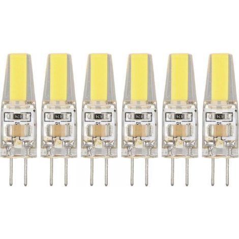 Ampoule LED G4 - PZCC - G4 3W 220V - Éclairage 360° - Antireflet - Lot de 6 - Lumière chaude (1/5)