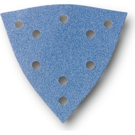 Fein 12x Schleifblatt Zirkon 3-Eck KL130 K80 - 63717300010 (1/2)