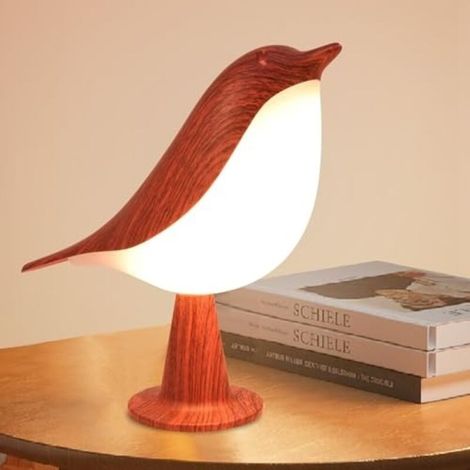Touch bedside lamp, rechargeable table lamp with 3 dimming levels (3000–6000 K, 1800 mAh), wireless, ideal for bedroom or office – gift idea