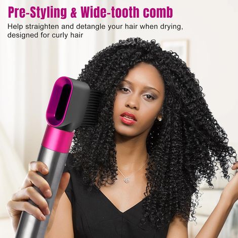 Bocchetta per asciugacapelli con pettine per Dyson Airwrap Styler HS01 HS05, arricciacapelli rotanti, accessori per lo styling dei capelli (1/4)