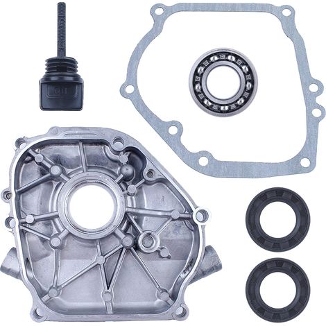 Carter d'engrenage pour Honda GX160 GX200 5,5HP 6,5HP 91201-Z0T-801, carter, joint de carter, roulement de vilebrequin, joint d'huile, jauge d'huile (1/5)