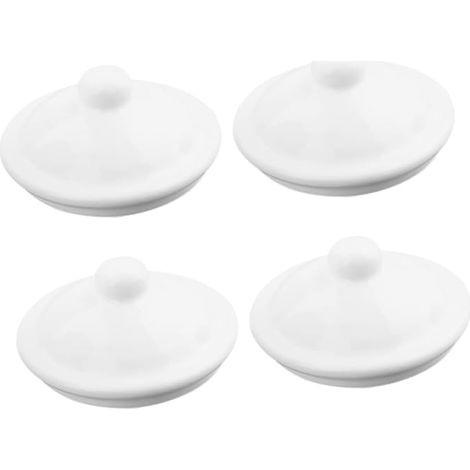 Couvercle De Tasse En Émail De Thé De Remplacement Pour Mug Réutilisable Anti-Fuite Cuisine Et Bureau 8.50 Cm (1/5)
