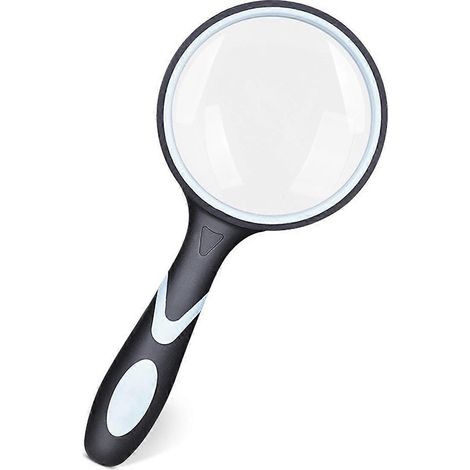 Grande loupe, loupe grossissante 10x pour la lecture, les livres scientifiques et les loisirs. (1/4)