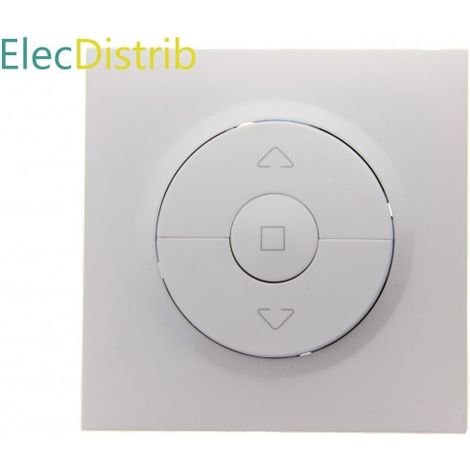 Dooxie Volet roulant blanc + plaque