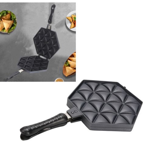 Plaque de cuisson à samosas antiadhésive en alliage d'aluminium haute performance pour samosas (1/5)