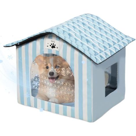 Maison pour Chat Rafraîchissante Extérieure - Niche Isolée Extérieure avec